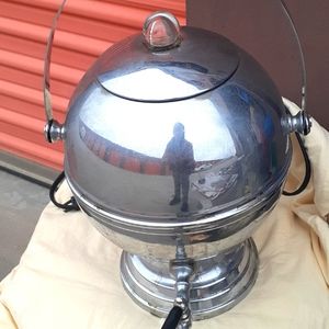 Vintage Bakelite Coffee Percolator Chrome Mid Century Atomic